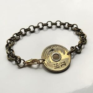 5 Yen Coin Bracelet